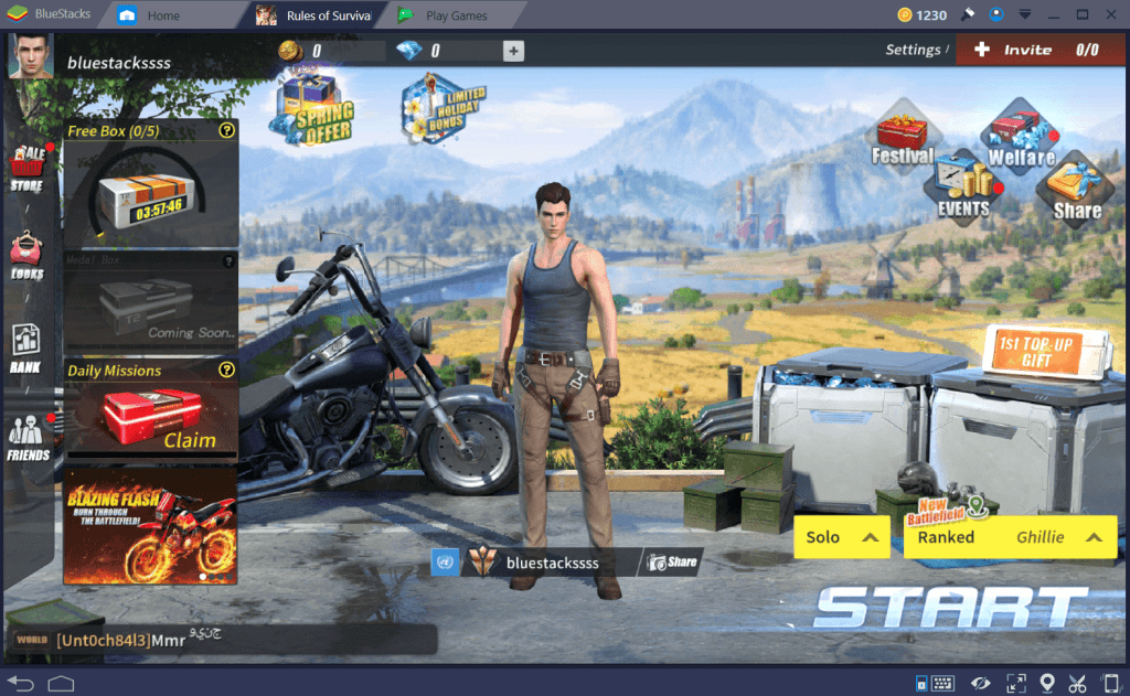 Rules Of Survival Game Download