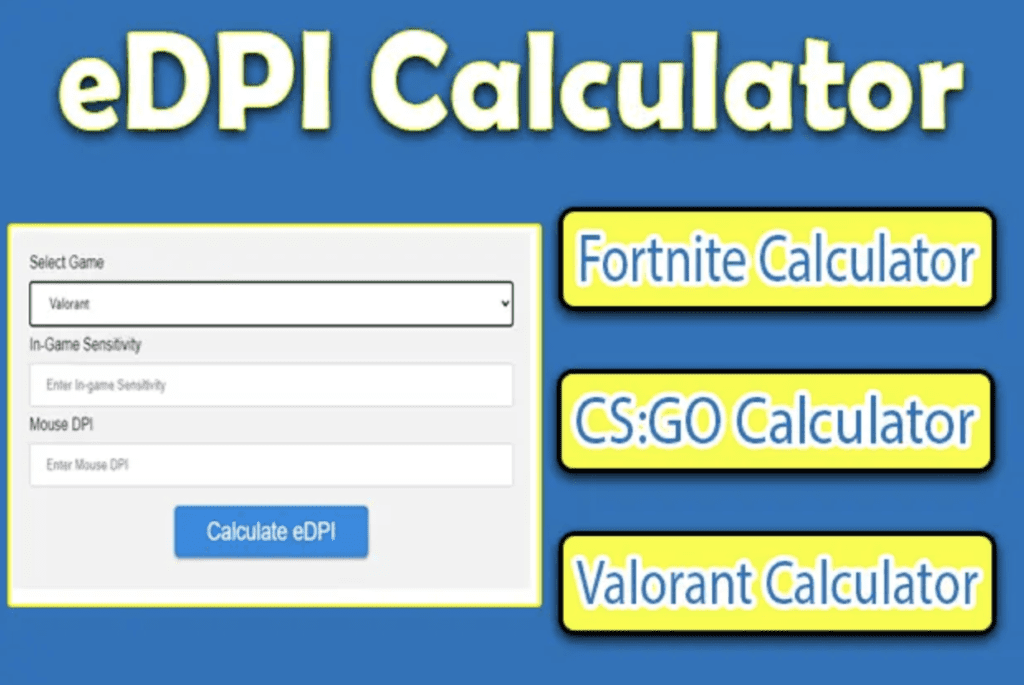 What Is eDPI Calculator And How To Use It? What Is eDPI Calculator And How To Use It?