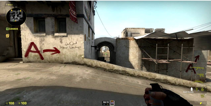 Screenshot 1 - CS GO Dust 2 Key Callouts