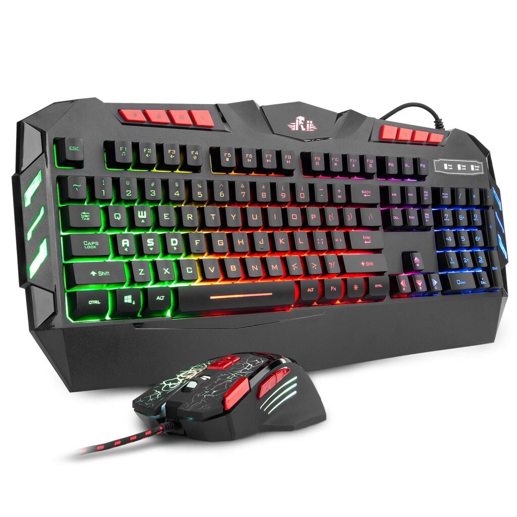 Rii RK100+ Gaming Keyboard and Mouse Rii RK100+ Gaming Keyboard and Mouse