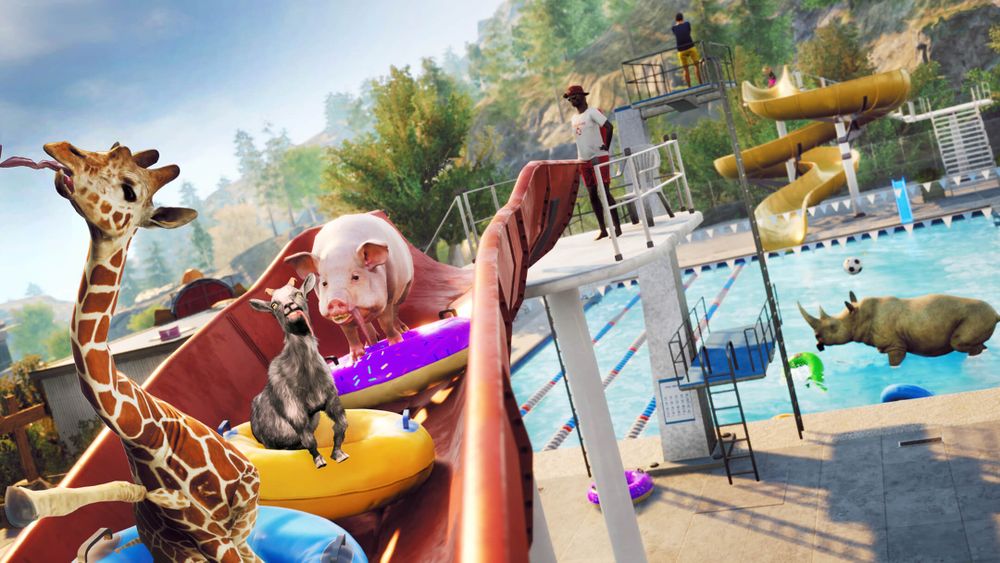 Goat Simulator 3 PC Game Free Goat Simulator 3 PC Game Free