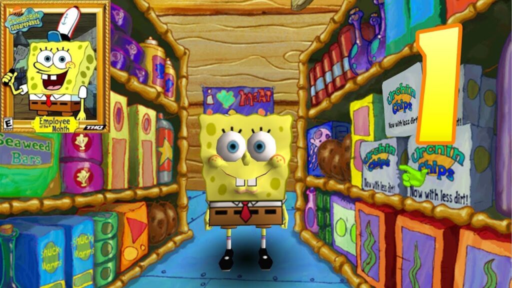 Download Spongebob Squarepants Employee Of The Month Download Spongebob Squarepants Employee Of The Month