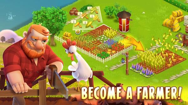 Hay Day APK + MOD v1.61.264 (Unlimited Money, Seeds)