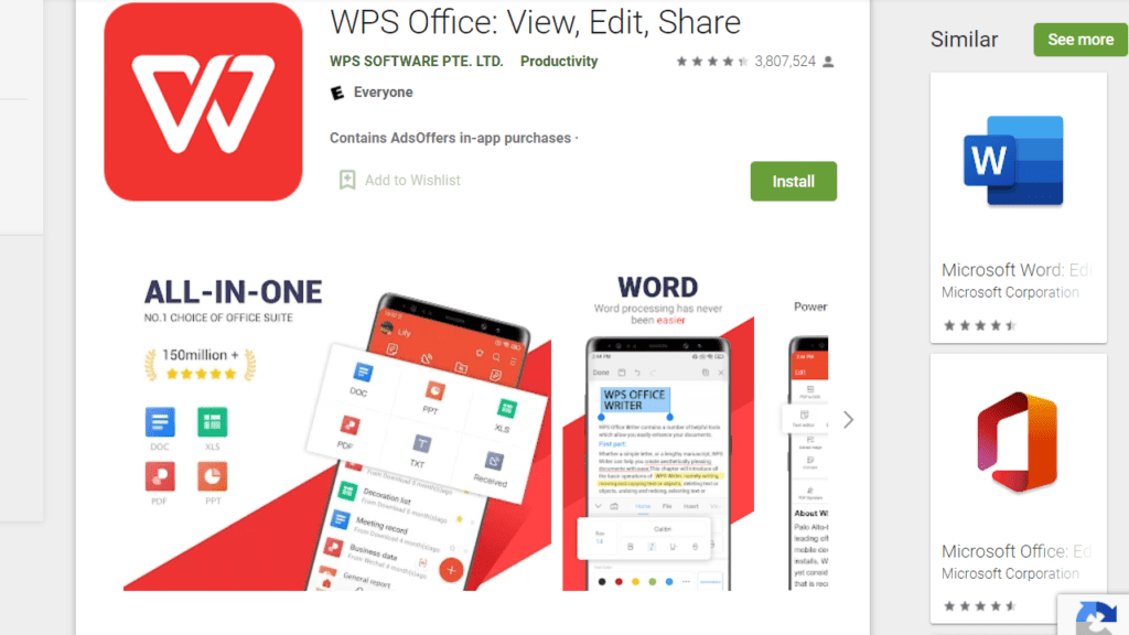 WPS Office APK WPS Office APK